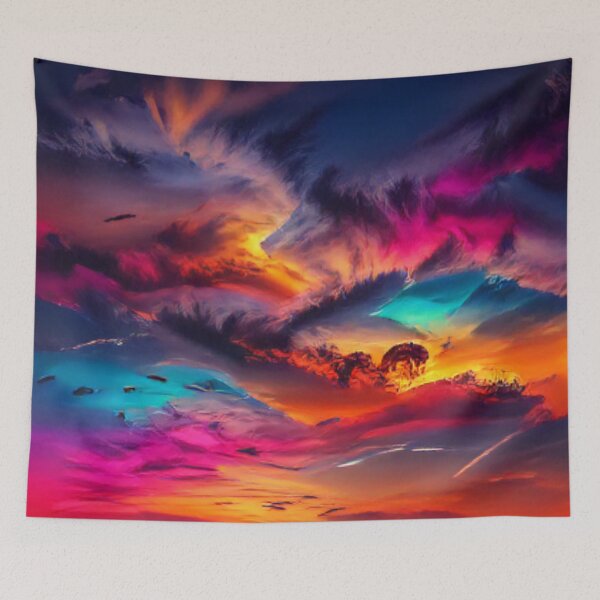 Item preview, Colorful sky sunset designed and sold by FlyingSprinkles.