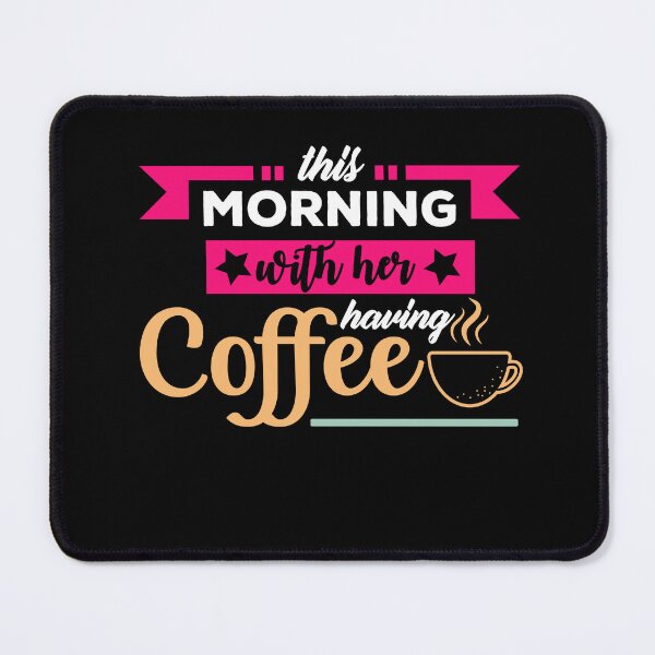 Item preview, this morning with her having coffee designed and sold by Artsy Aura ⭐⭐⭐⭐⭐  .