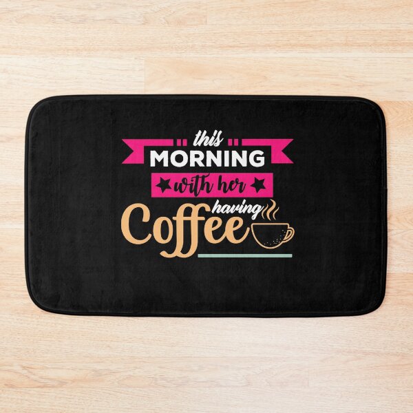 Item preview, this morning with her having coffee designed and sold by Artsy Aura ⭐⭐⭐⭐⭐  .