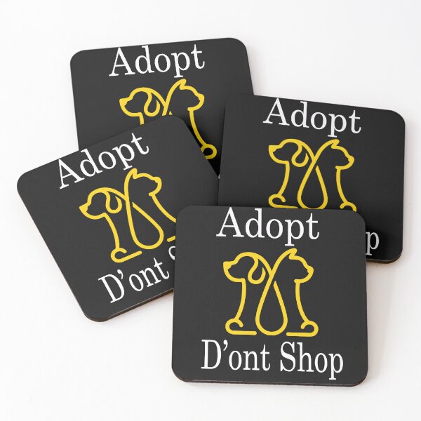 Item preview,  adopt dont shop designed and sold by toufikpromo.