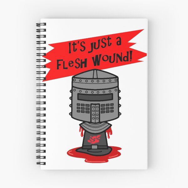 Item preview, Black Knight- It's just a flesh wound! designed and sold by wss3.
