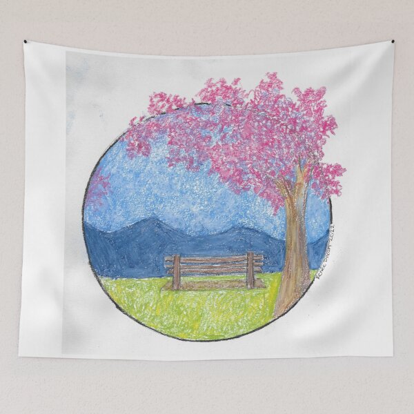 Item preview, Park Bench  designed and sold by ReneeDixonArt.