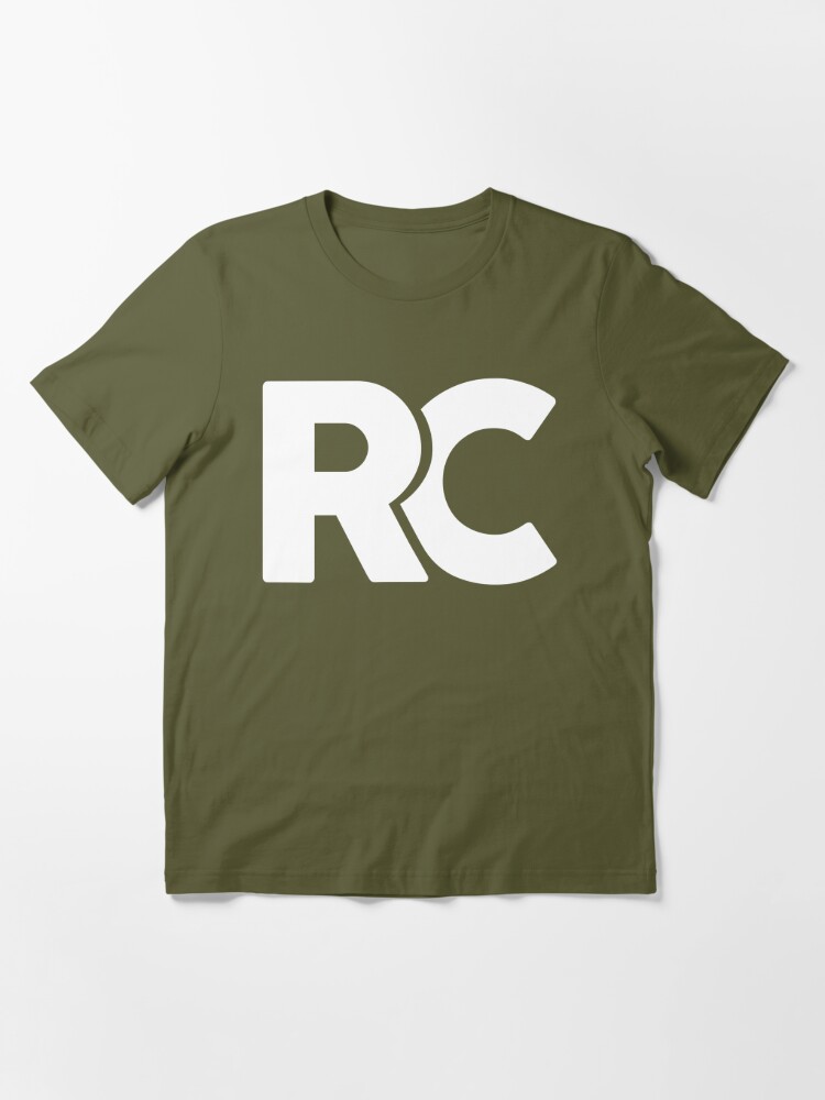 RC Monogram Embroidered Brown Hoodie — Official RossCreations Merch