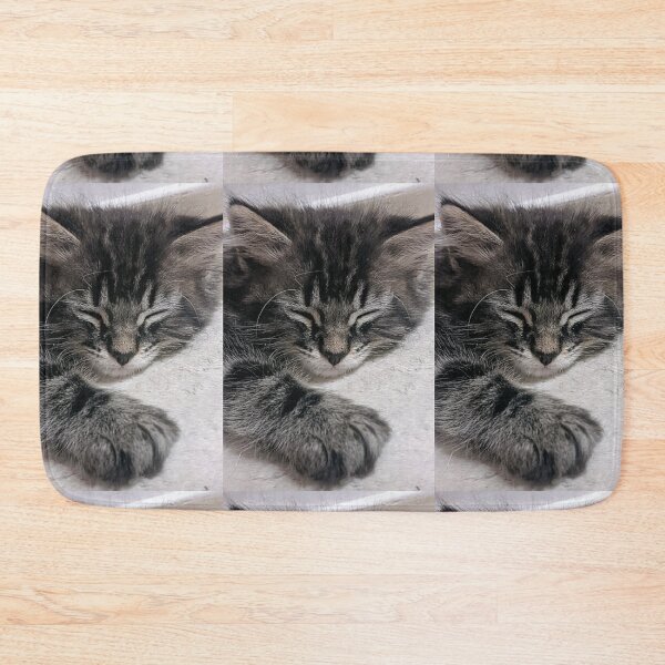Item preview, Sleepy tabby kitten designed and sold by Fluffycat2020.