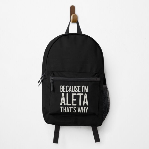 Vista previa del artículo con la obra «Porque soy Aleta Por eso divertido Nombre personalizado», diseñado y vendido por MariosNydras.