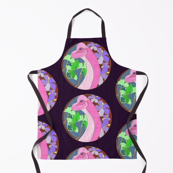 Aperçu de l'œuvre Brachiosaurus Gingko et Vitrail Hibiscus créée et vendue par Casey Wilkinson.