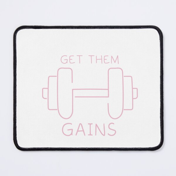 Item preview, GET THEM GAINS STICKER designed and sold by DiscoVibes.
