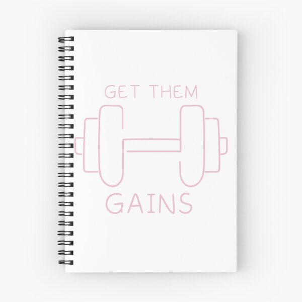 Item preview, GET THEM GAINS STICKER designed and sold by DiscoVibes.
