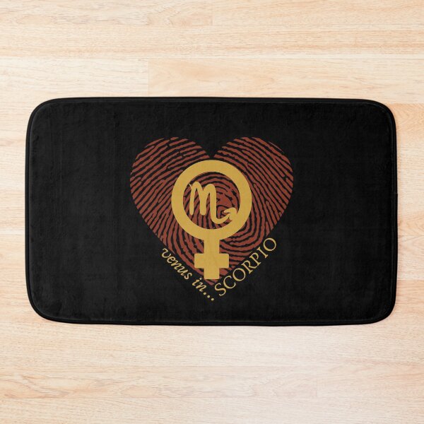 Item preview, VENUS IN SCORPIO HEARTPRINT VALENTINE designed and sold by Mercurial Merkaba.