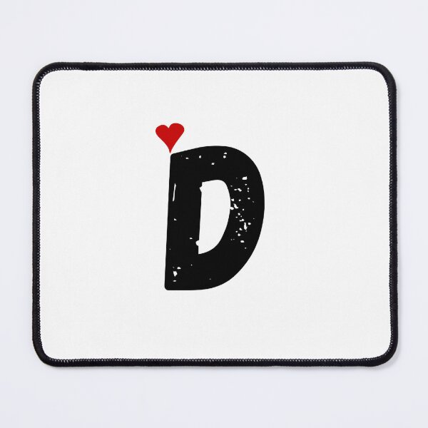 Item preview, letter D , D  monogram, D cute monogram  designed and sold by SincerelyKate.