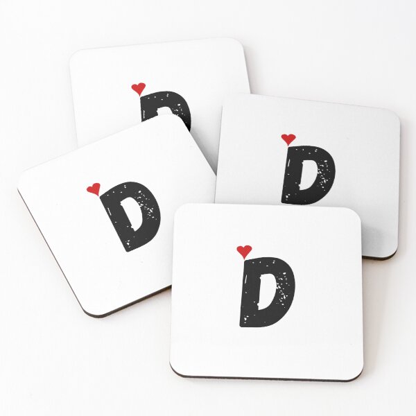 Item preview, letter D , D  monogram, D cute monogram  designed and sold by SincerelyKate.