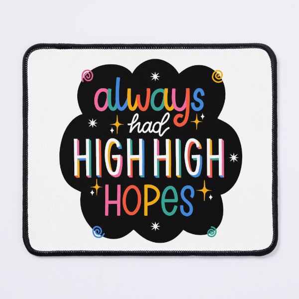 Item preview, High Hopes Lyrics Panic Design designed and sold by happyzo.