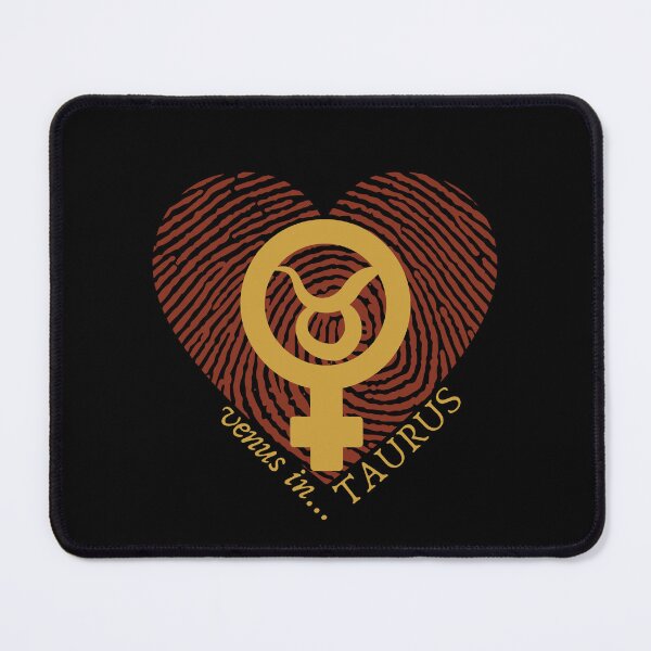 Item preview, VENUS IN TAURUS HEARTPRINT VALENTINE designed and sold by Mercurial Merkaba.