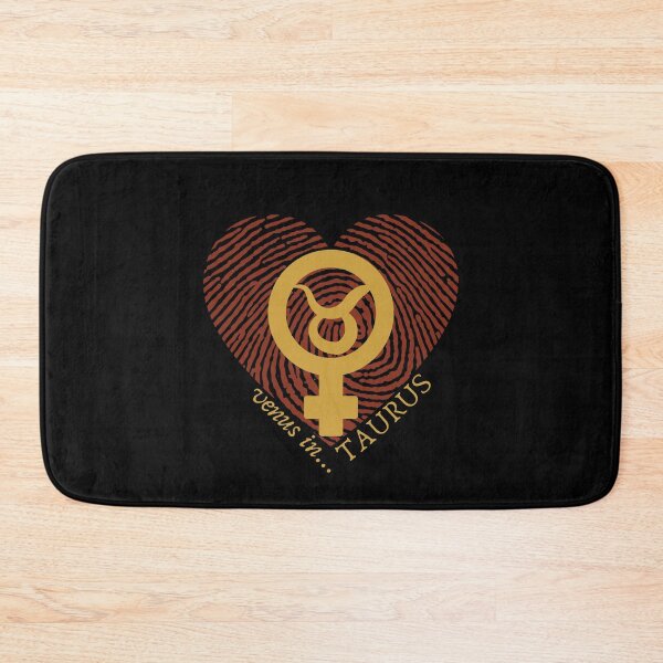 Item preview, VENUS IN TAURUS HEARTPRINT VALENTINE designed and sold by Mercurial Merkaba.