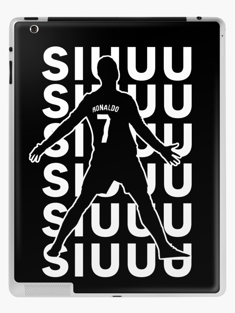 siuuu ronaldo Cristiano CR7 memes MUFC Sticker for Sale by Quote