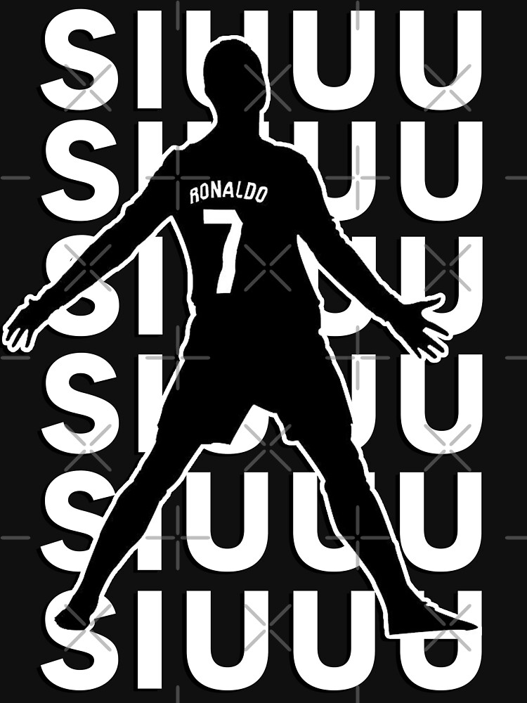 siuuu ronaldo Cristiano CR7 memes MUFC Sticker for Sale by Quote