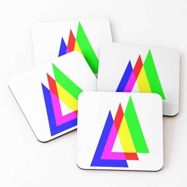 Item preview, RGB Triangles designed and sold by Gotham Designs Studio.