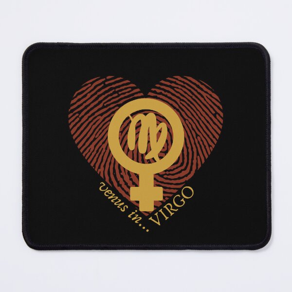 Item preview, VENUS IN VIRGO HEARTPRINT VALENTINE designed and sold by Mercurial Merkaba.