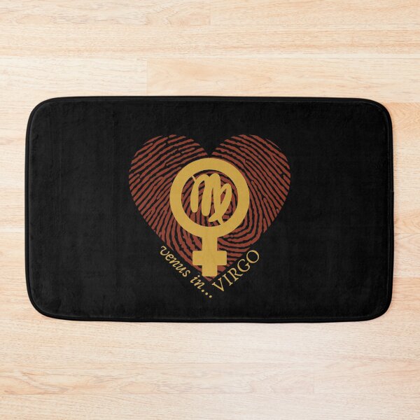 Item preview, VENUS IN VIRGO HEARTPRINT VALENTINE designed and sold by Mercurial Merkaba.