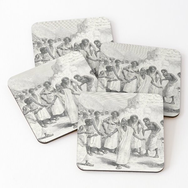 Item preview, Somalian dancers from Mogadishu designed and sold by VintageSomalia.