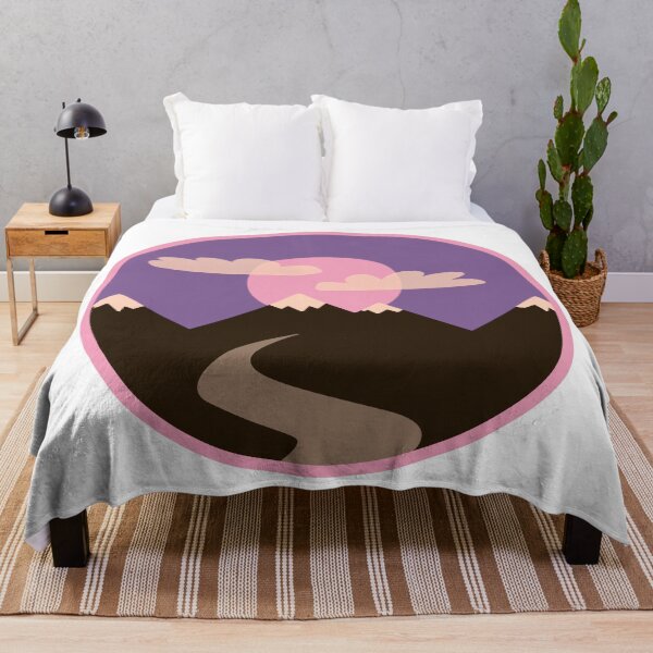 Item preview, Snowy Mountains Under Purple Sky designed and sold by Creations-By-Em.