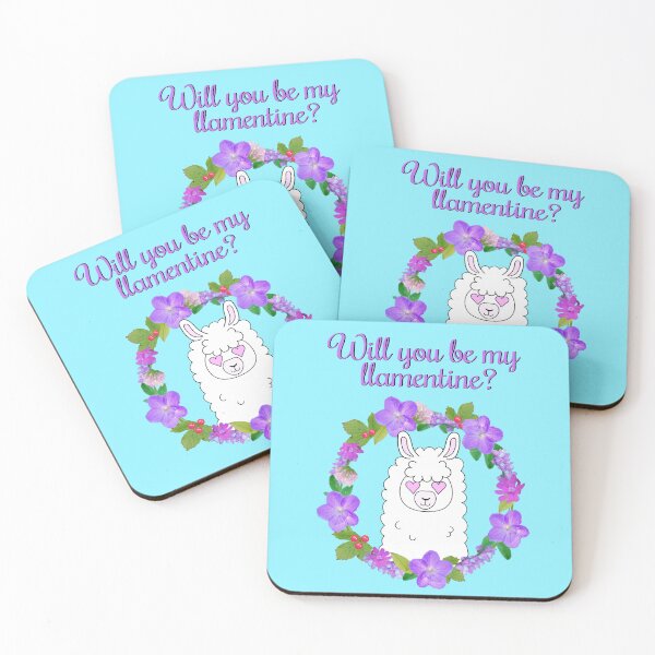 Item preview, Llama Valentine Puns designed and sold by Purr95.