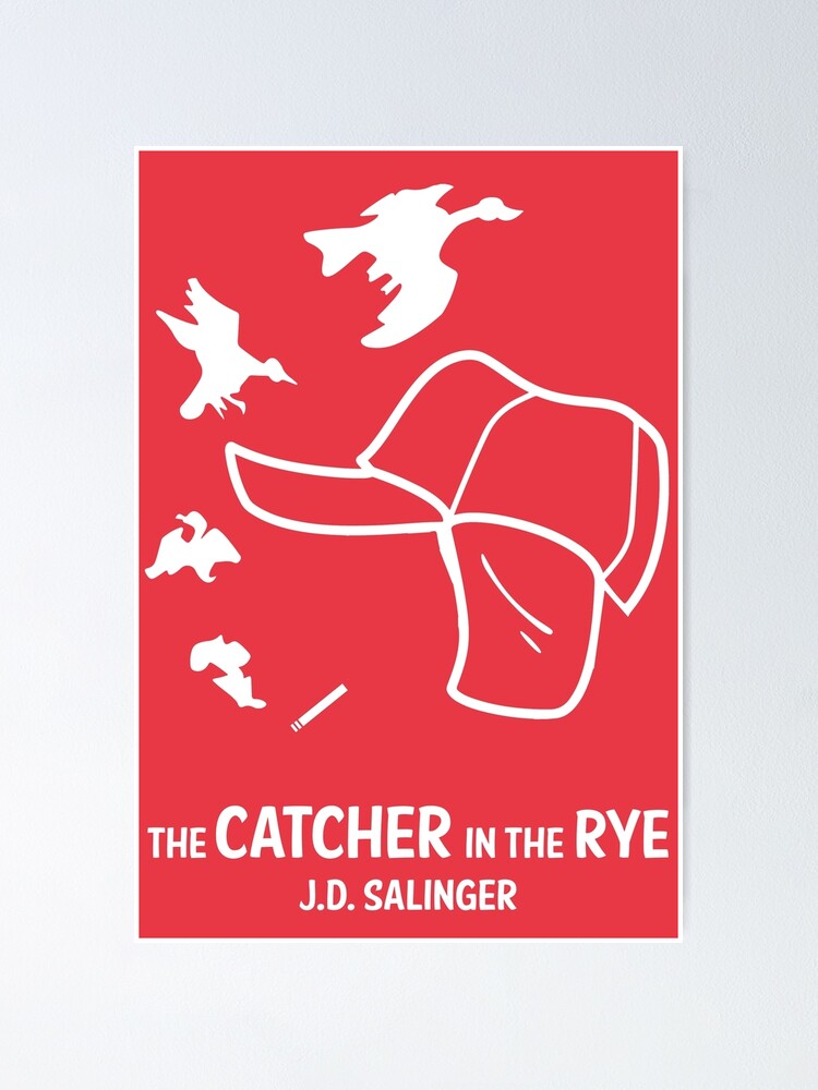 the catcher in the rye Poster for Sale by dkvir