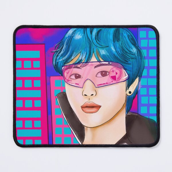 Item preview, Cyberpunk Retro Art designed and sold by MarielaArtShop.