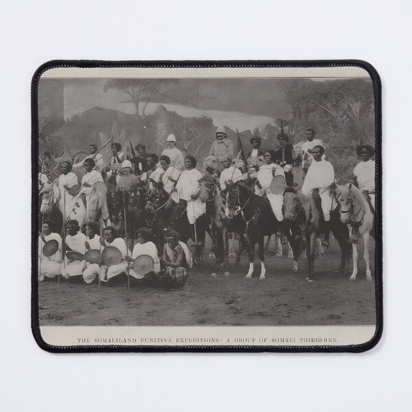 Item preview, The Somaliland Punitive Expeditions - a Group of Somali Tribesmen designed and sold by VintageSomalia.
