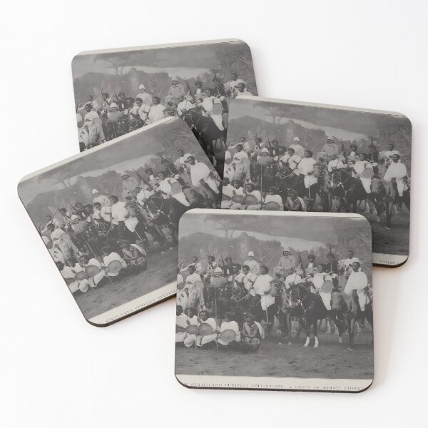 Item preview, The Somaliland Punitive Expeditions - a Group of Somali Tribesmen designed and sold by VintageSomalia.