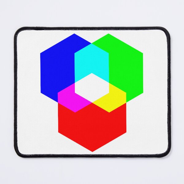 Item preview, RGB Hexagons designed and sold by Gotham Designs Studio.