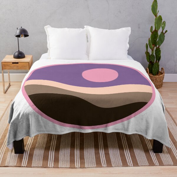 Item preview, Minimalist Hills Under Purple Sky designed and sold by Creations-By-Em.