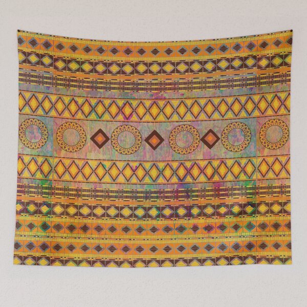 Item preview, Colourful Afrocentric Pattern designed and sold by House of Hartz by: Dominique11.