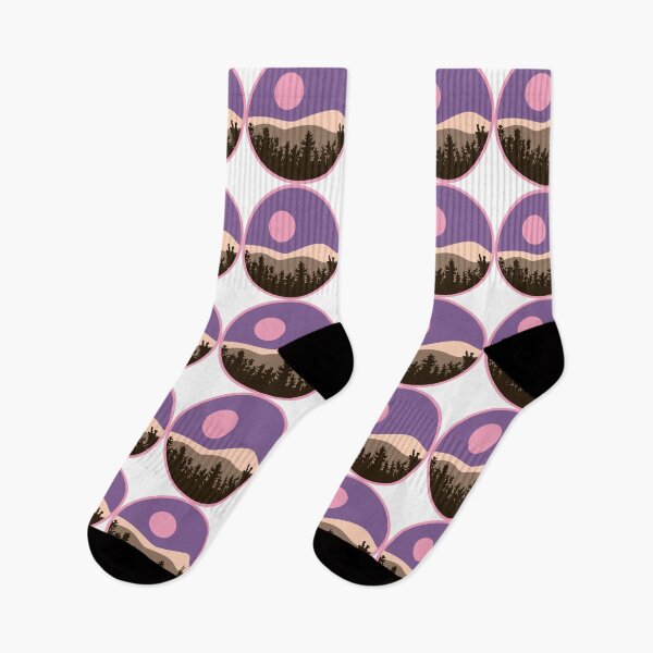 Item preview, Trees and Hills Under Purple Sky designed and sold by Creations-By-Em.
