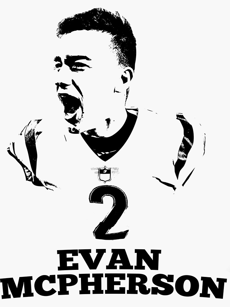 Evan McPherson Money Mac Cincinnati Football Cool Fan | Sticker