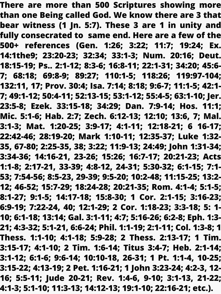 Thumbnail 3 of 3, Sticker, Three in One - 500+ Scriptures - Christian designed and sold by 1thes416.