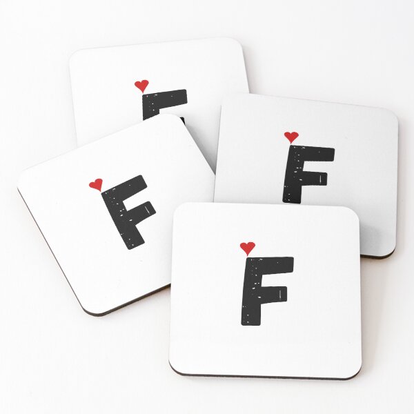 Item preview, letter F , F  monogram, F cute monogram  designed and sold by SincerelyKate.