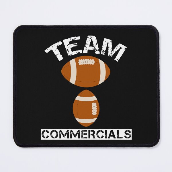 Item preview, Funny Football Anti Football Humor Team Commercials designed and sold by SharpThreadZ.