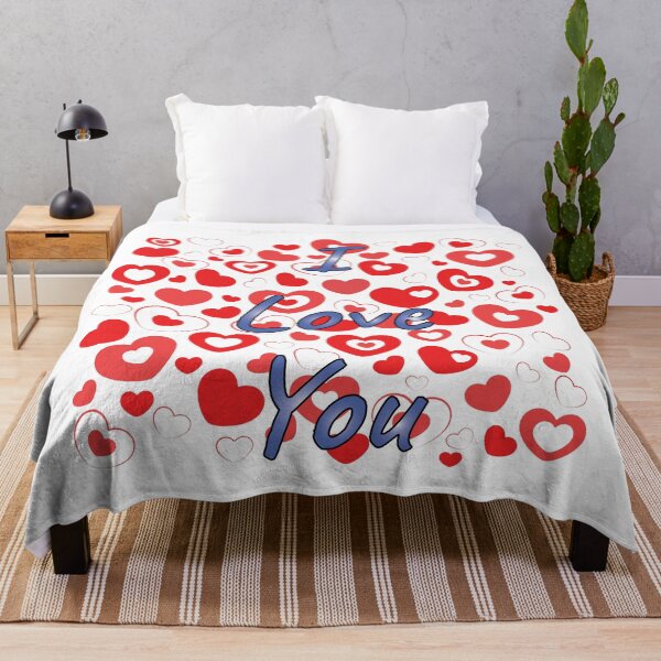 Item preview, I Love You (Hearts Background) designed and sold by redsgifts.