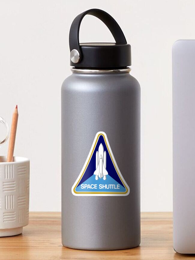 Thumbnail 1 of 3, Sticker, Space Shuttle designed and sold by CityCity.