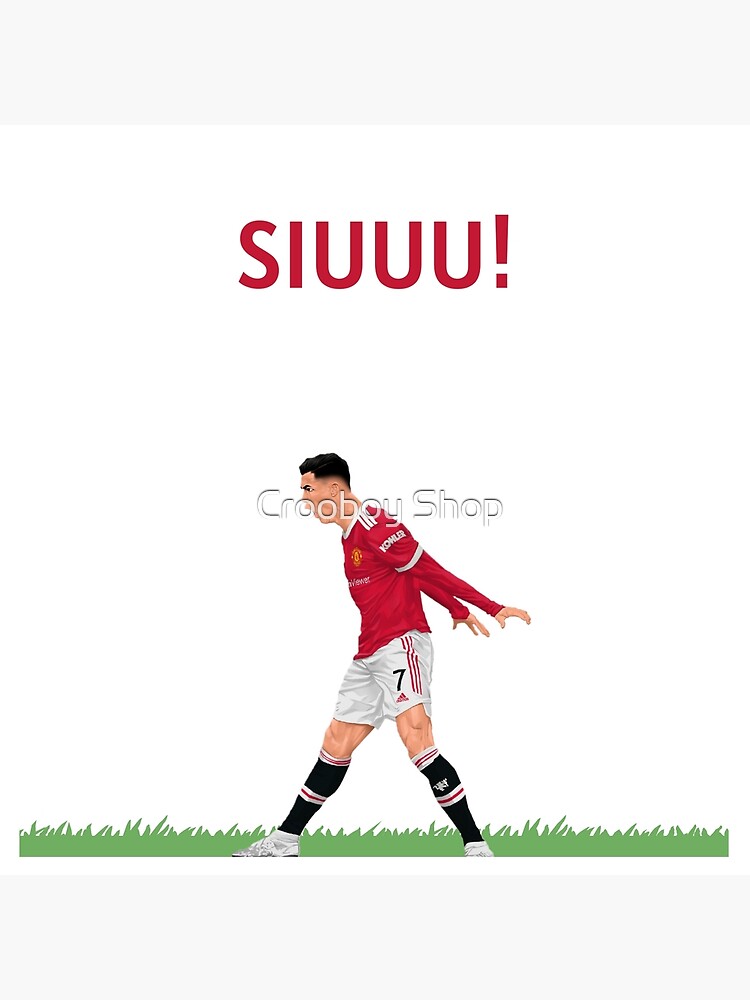 Cristiano Ronaldo - Siuuu | Art Board Print