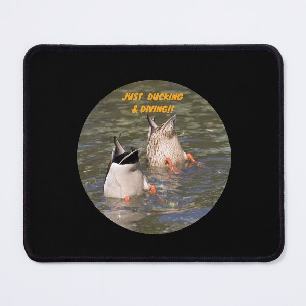 Item preview, Duck I Love You / Cute Diving Ducks Just Ducking and Diving  / Funny Quote For Bird Lovers designed and sold by haRexia.