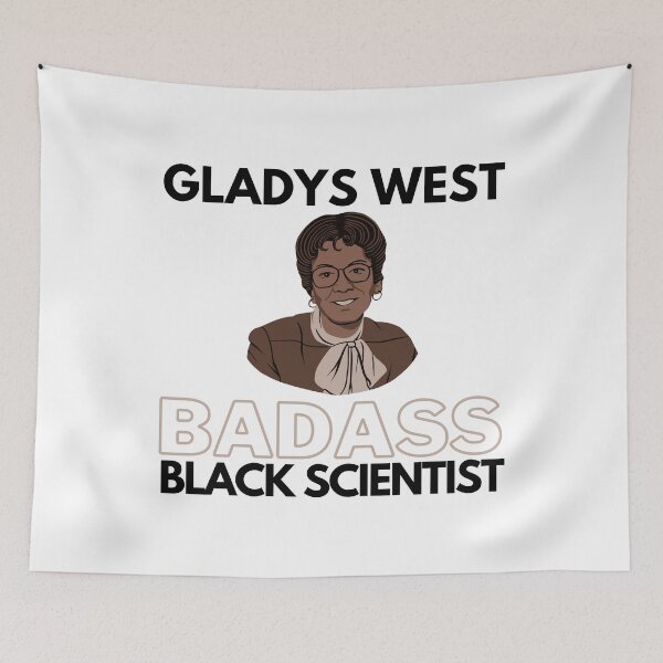 Item preview, Gladys West Badass Black Scientist - Black History Month, Black Woman, African American, Black Power, Black Girl Magic, Women's History Month designed and sold by jadedscientist.