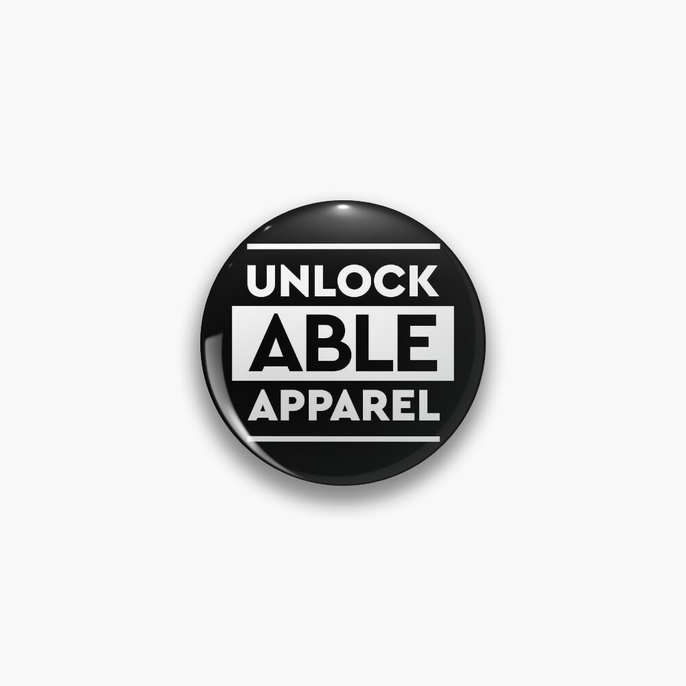 Item preview, Pin designed and sold by Unlockable.