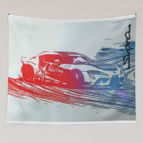 Item preview, Illustration of Supra Drifting on the Track designed and sold by RyanCaudell.