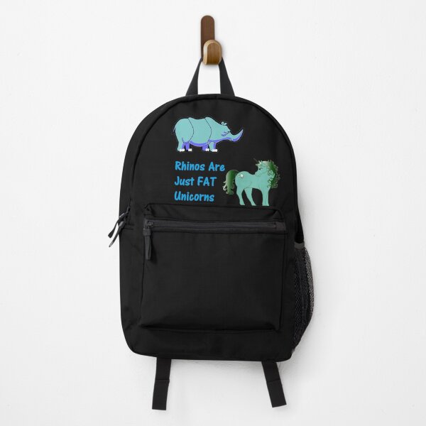 Item preview, Rhinos Are Just Fat Unicorns designed and sold by DistinguishedMe.
