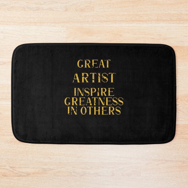 Item preview, Great artist Inspire Greatness in Others - Funny artist quote gift idea For Men and Women designed and sold by Mmmm3344.