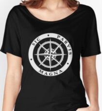 Sic Parvis Magna Women's Relaxed Fit T-Shirt