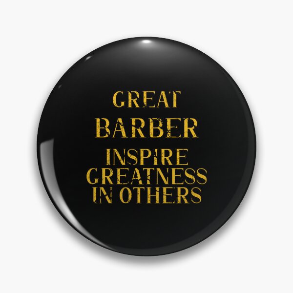 Item preview, Great barber Inspire Greatness in Others - Funny barber quote gift idea For Men and Women designed and sold by Mmmm3344.