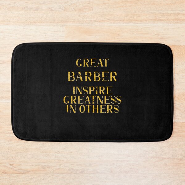 Item preview, Great barber Inspire Greatness in Others - Funny barber quote gift idea For Men and Women designed and sold by Mmmm3344.